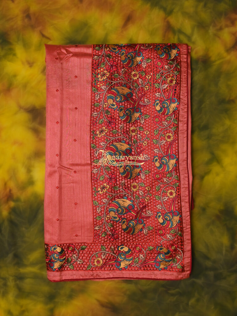 Peacock Motif Saree