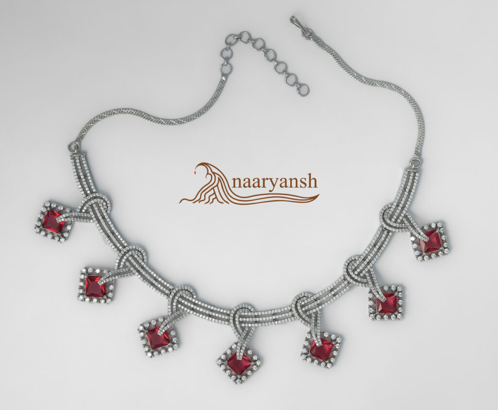 Red A.D. Necklace