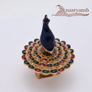 Dancing Peacock Ring