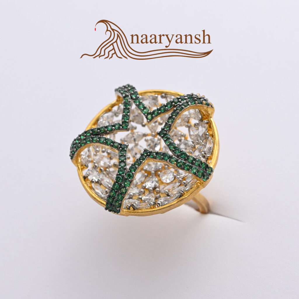 Green Star Ring