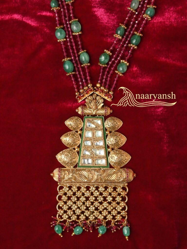 Antique Kundan Mala Necklace