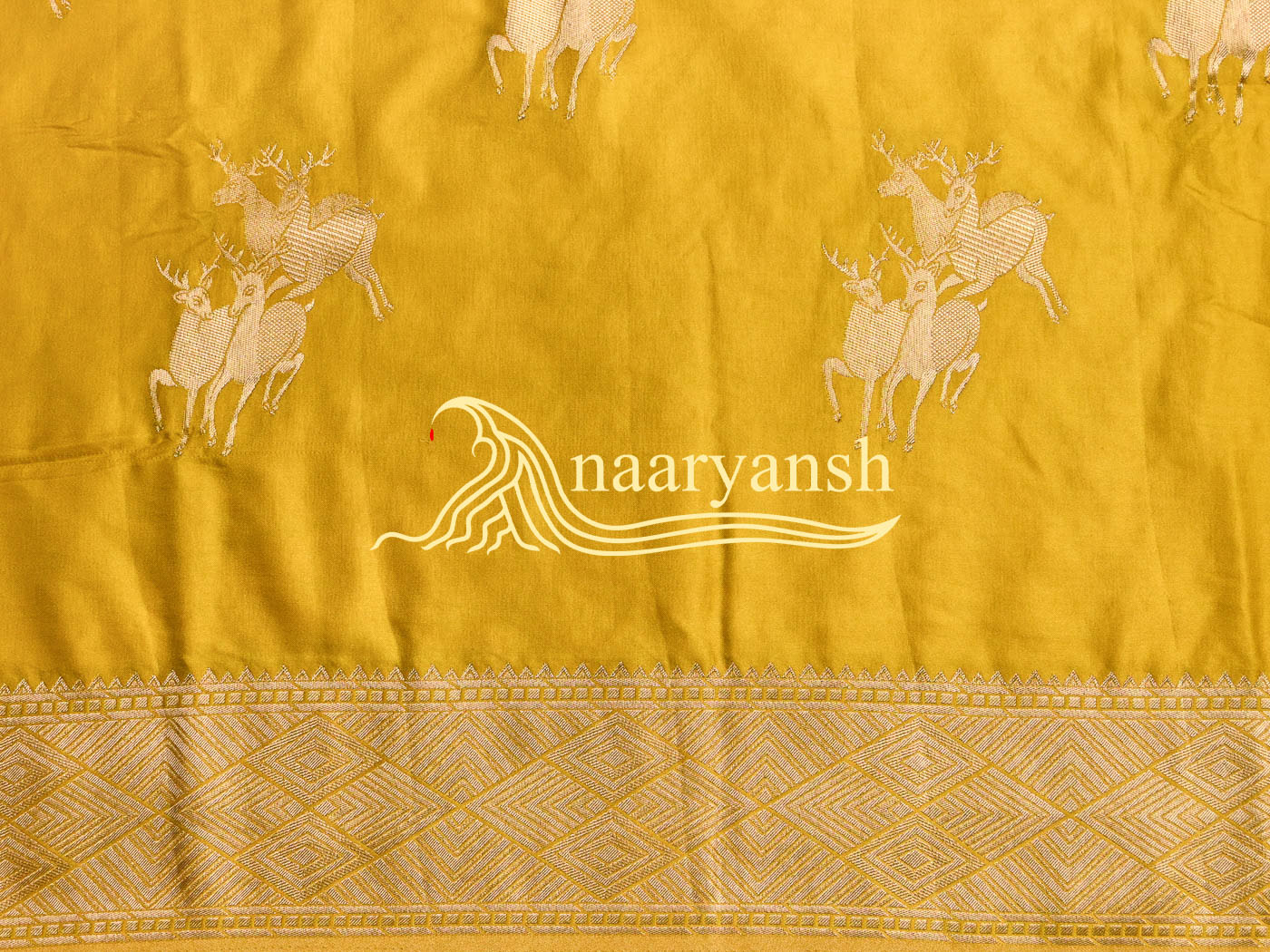Mushru Silk Saree - Image 3