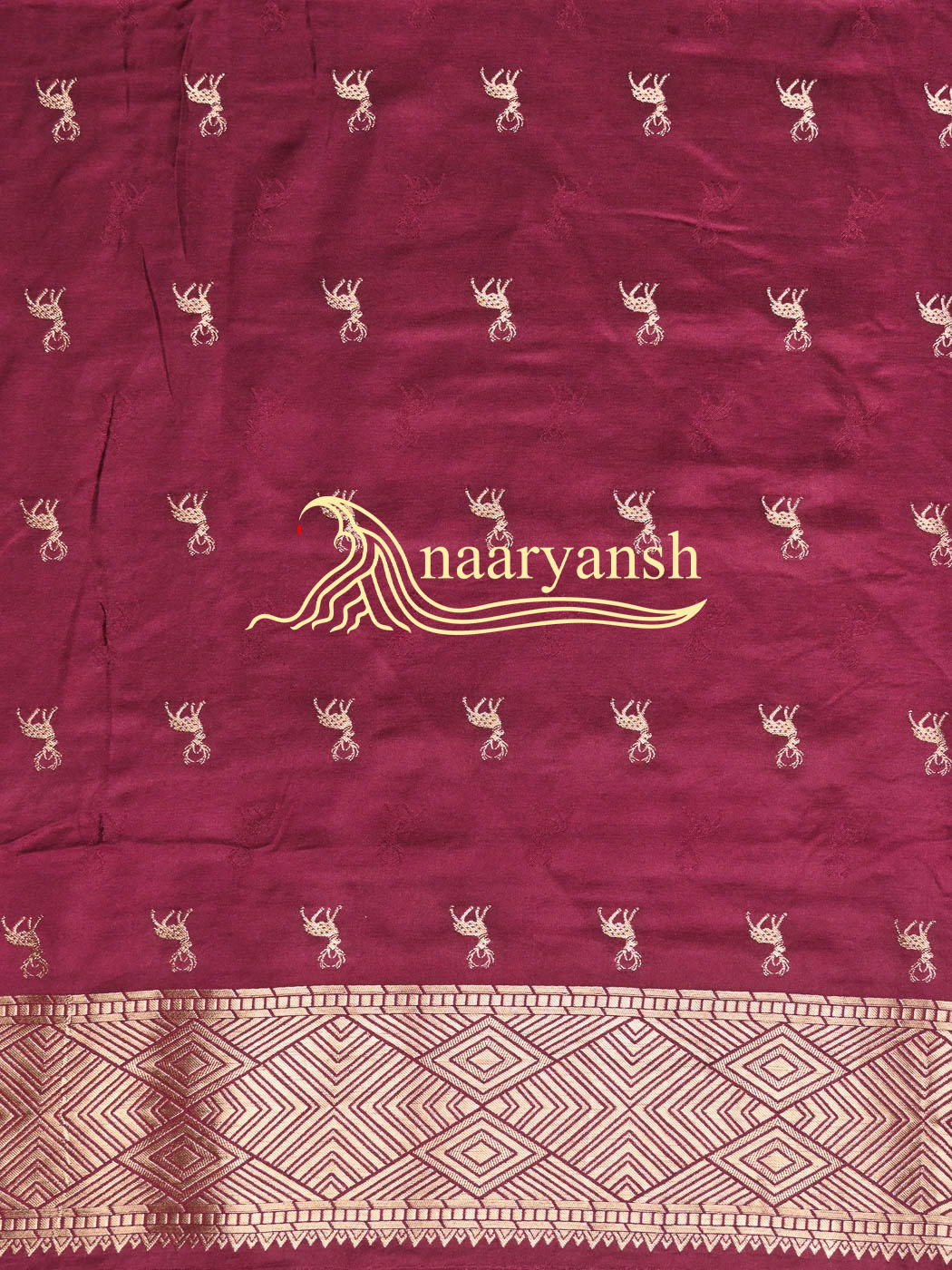 Mushru Silk Saree - Image 4