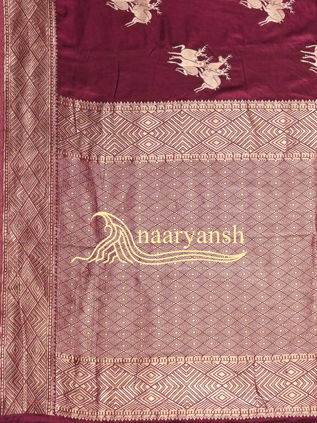 Mushru Silk Saree - Image 2