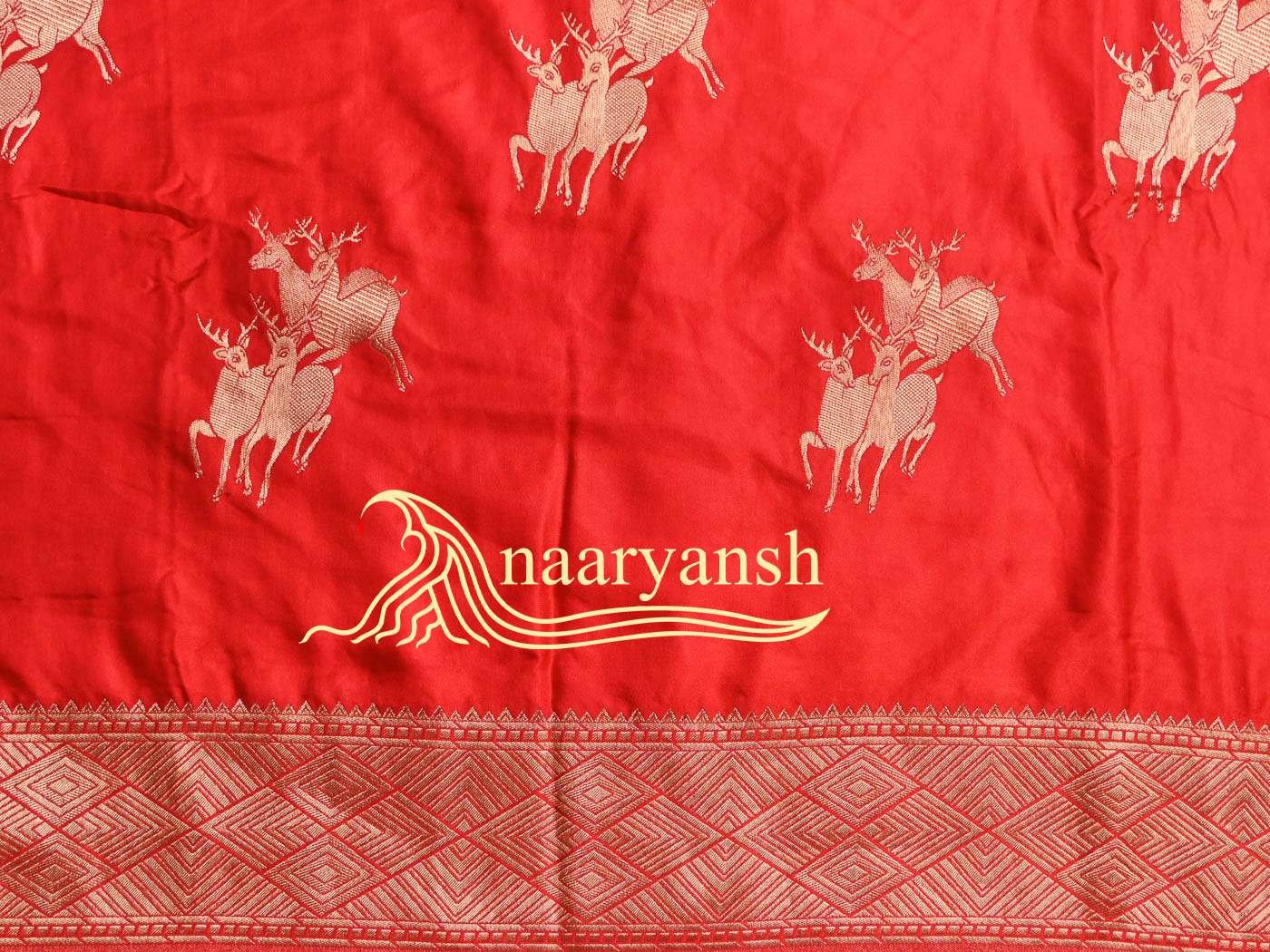 Mushru Silk Saree - Image 3