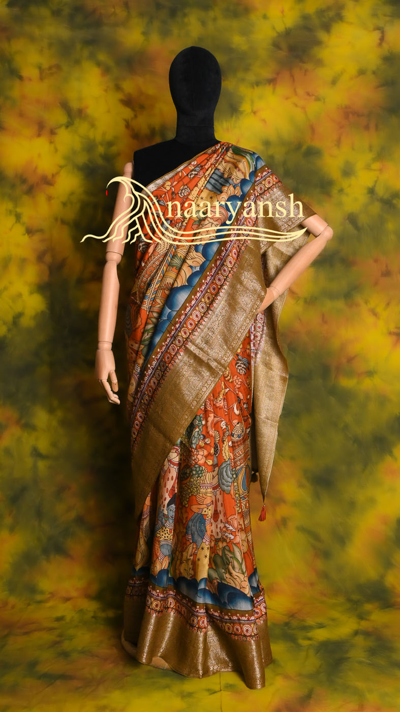 Kalamkari Saree