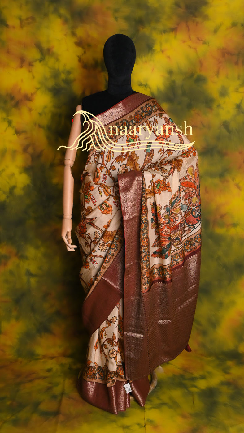 Kalamkari Saree
