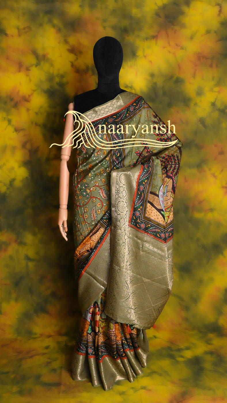 Kalamkari Saree