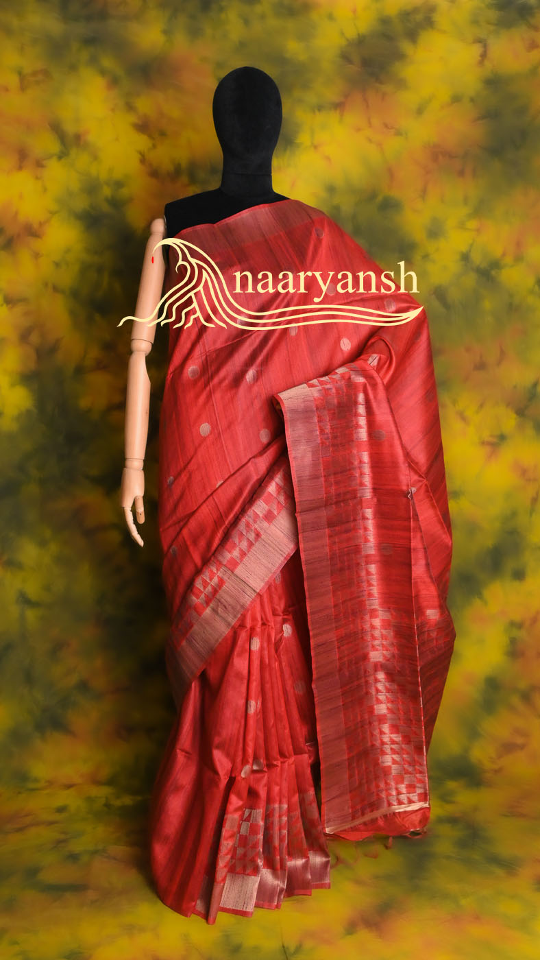 Jute Silk Saree