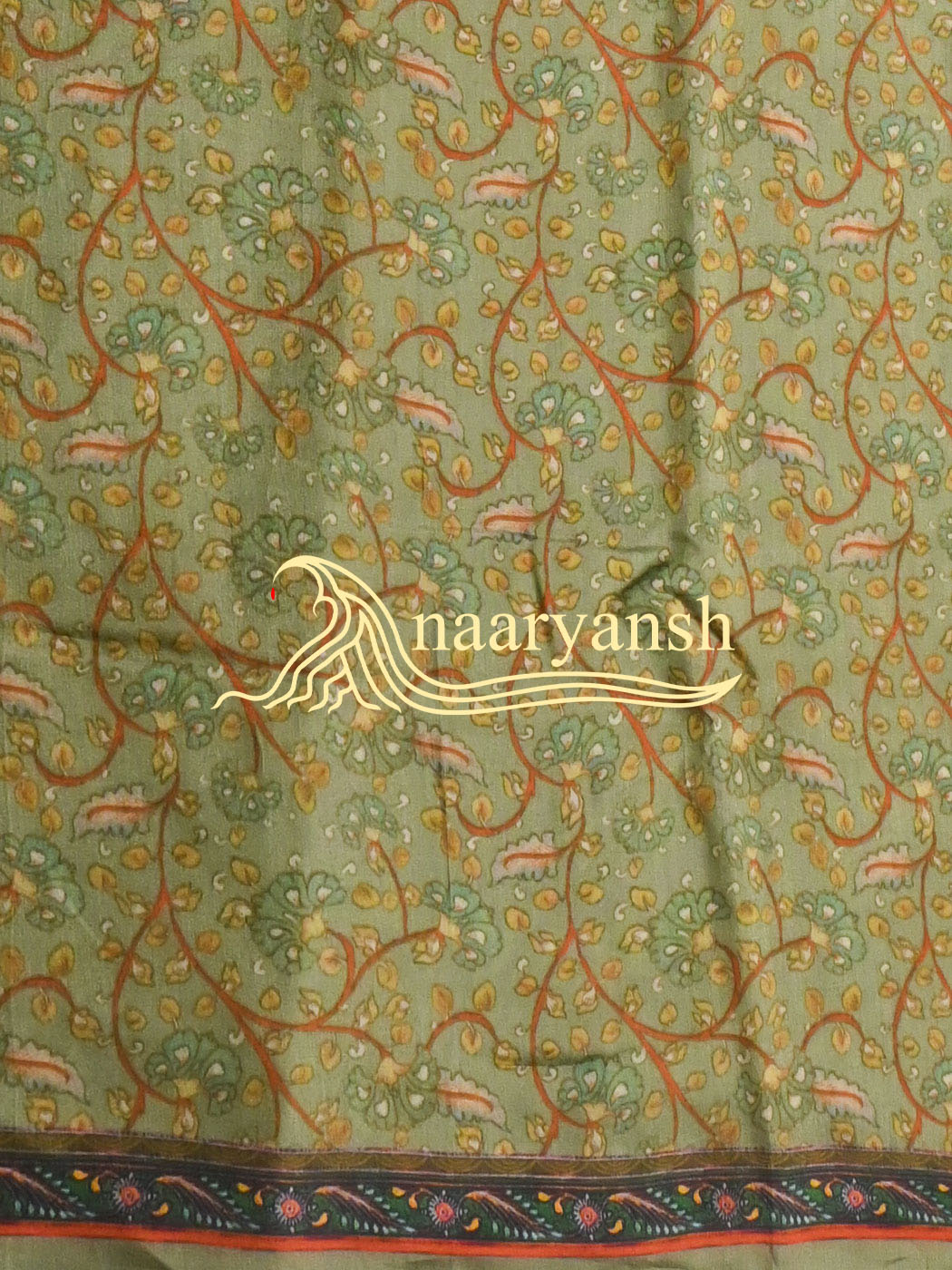 Kalamkari Saree - Image 4