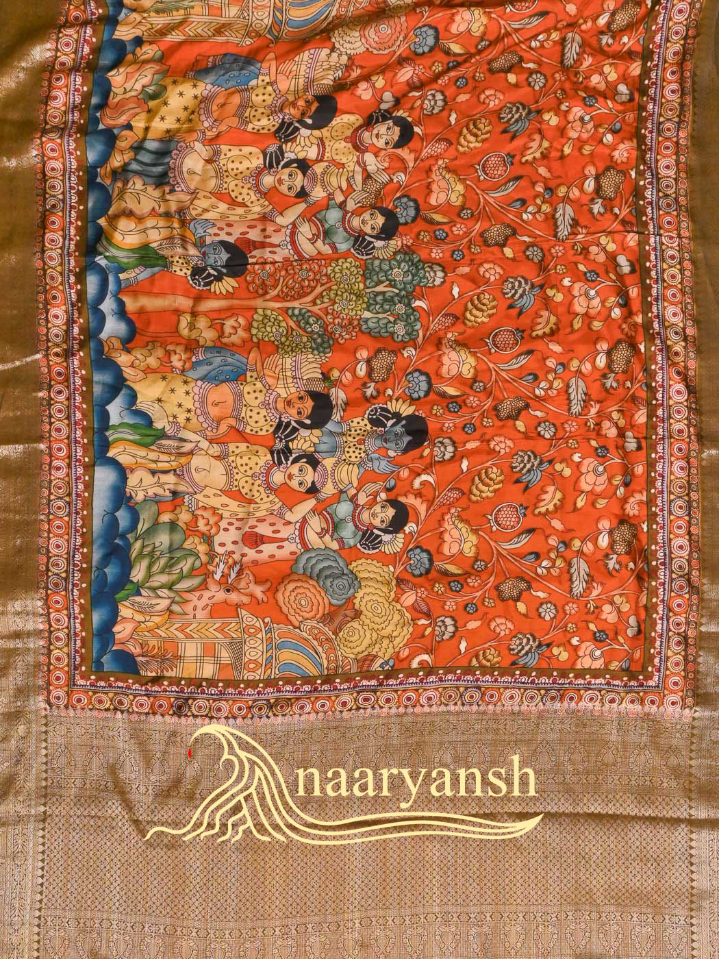 Kalamkari Saree - Image 2