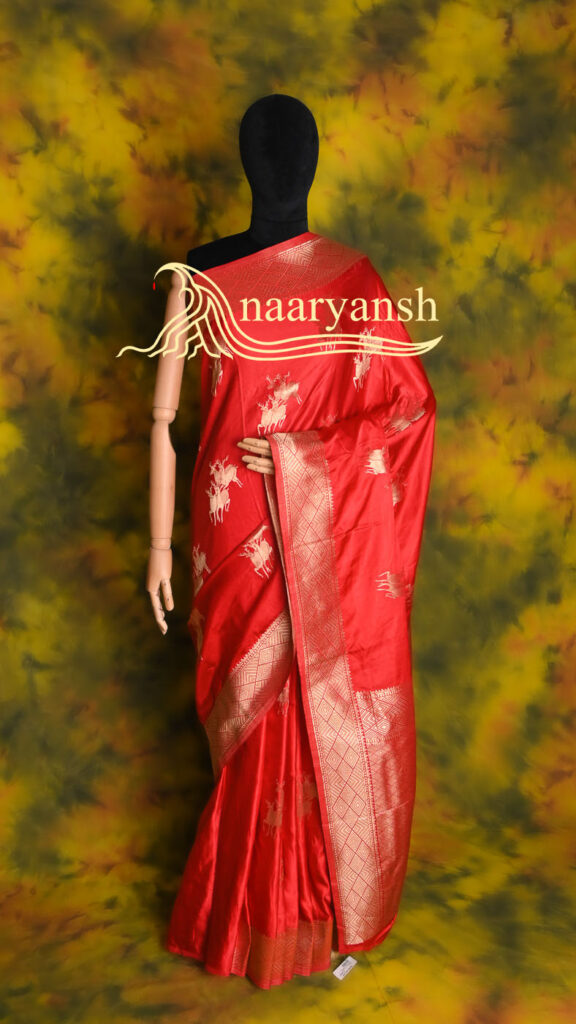 Mushru Silk Saree
