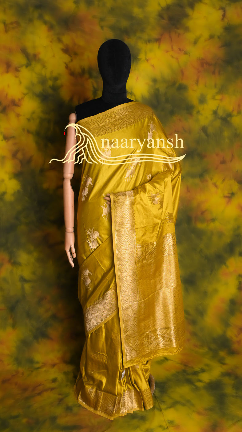 Mushru Silk Saree