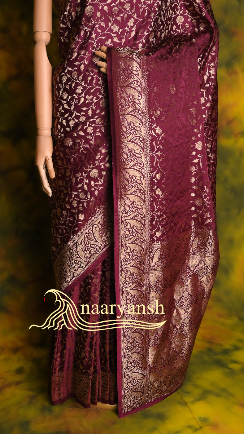 Mushru Silk Saree - Image 2