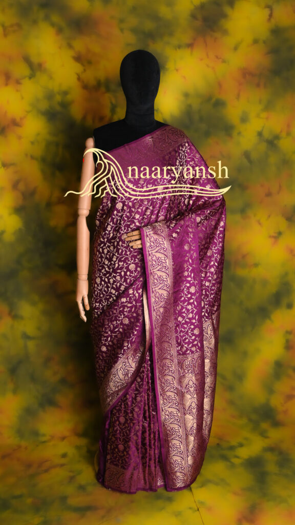 Mushru Silk Saree