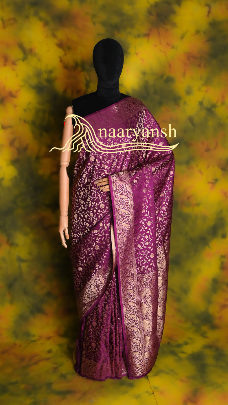Mushru Silk Saree