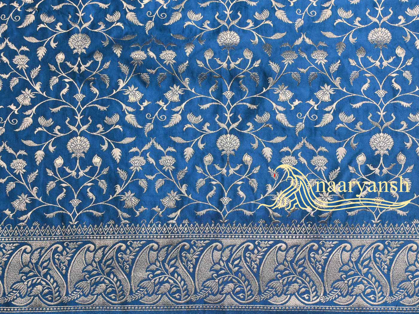 Mushru Silk Saree - Image 3