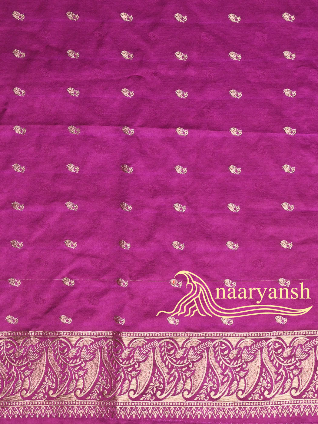 Mushru Silk Saree - Image 5