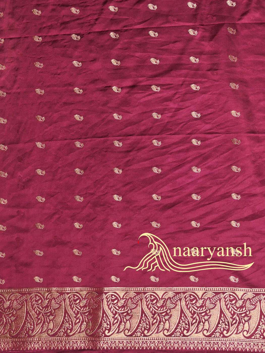 Mushru Silk Saree - Image 5