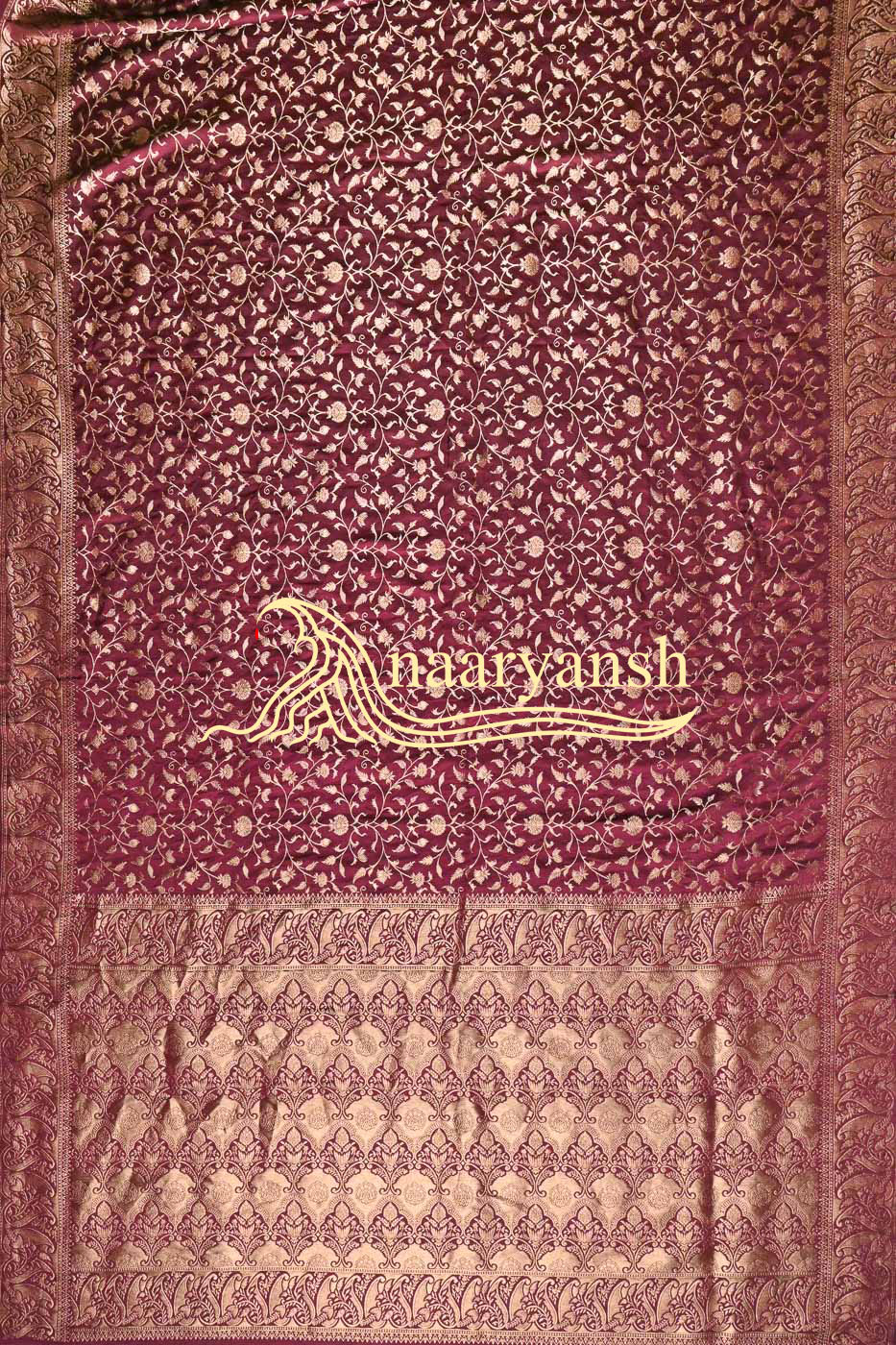 Mushru Silk Saree - Image 4